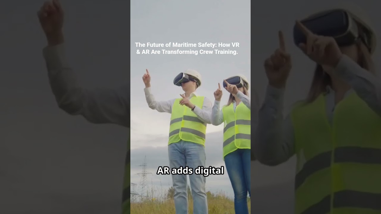 The future of maritime training is immersive! VR and AR are transforming how seafarers learn,