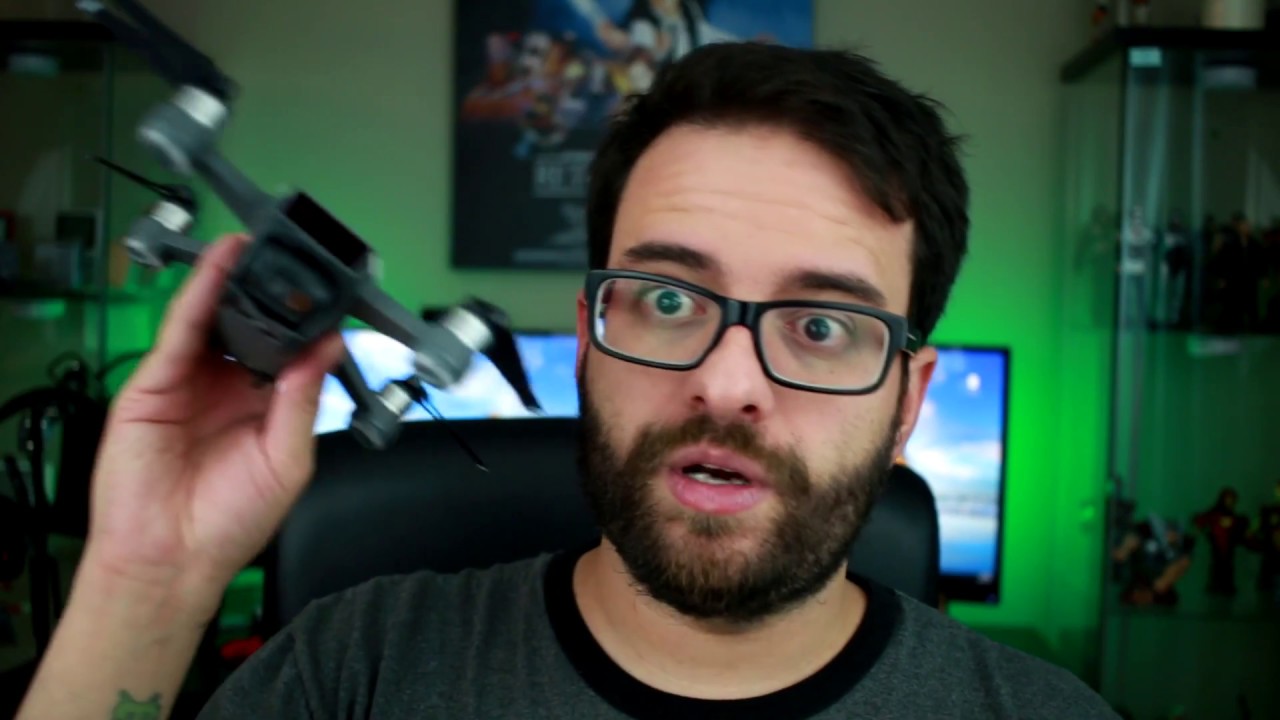 Comprei um drone!