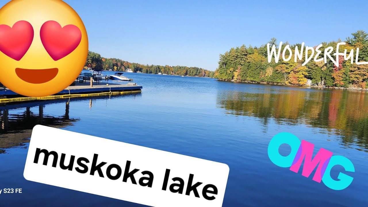 Exploring Canada's nature's beauty , vlog 7 of exploring canada😍🚣🏝🌅⛴️🇨🇦#muskoka #canada #exploring