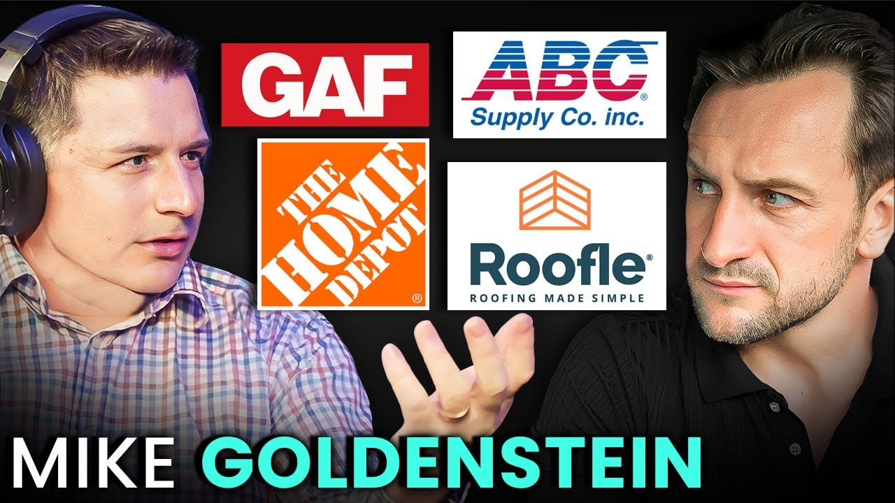 Mike Goldenstein: GAF, Best Roofing Markets, ABC Supply VS Home Depot, "50 Years" Roof Warranties