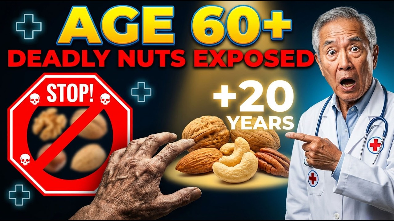 Over 60: The 4 WORST Nuts to Avoid — and 4 You MUST Eat for Longevity | Dr. Ryan Mitchell