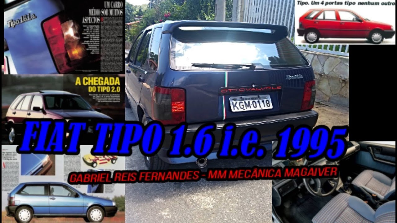 FIAT TIPO 1.6 i.e. 1995/1995 - Autêntico Italiano