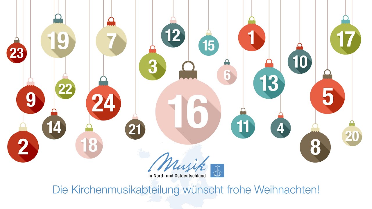 Das 16. Türchen des Musikalischen Adventskalenders 2025 der Gebietskirche Nord- und Ostdeutschland.