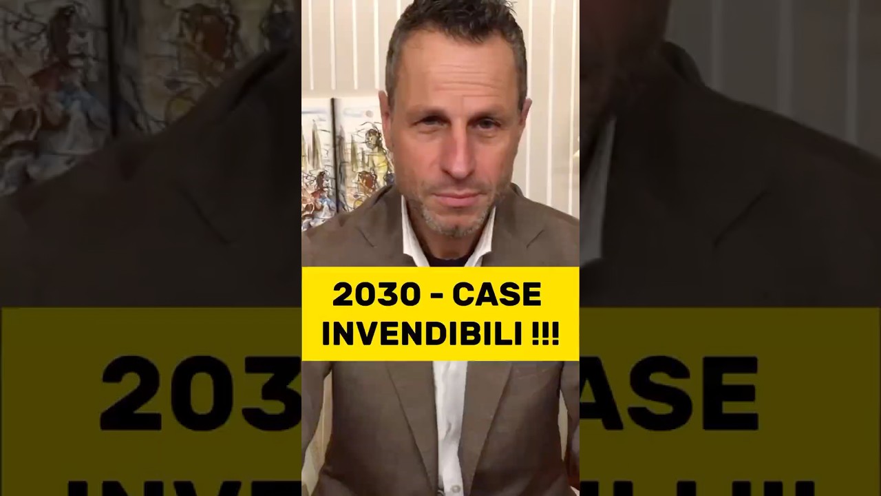 Immobili invendibili nel 2030. FINE !!!