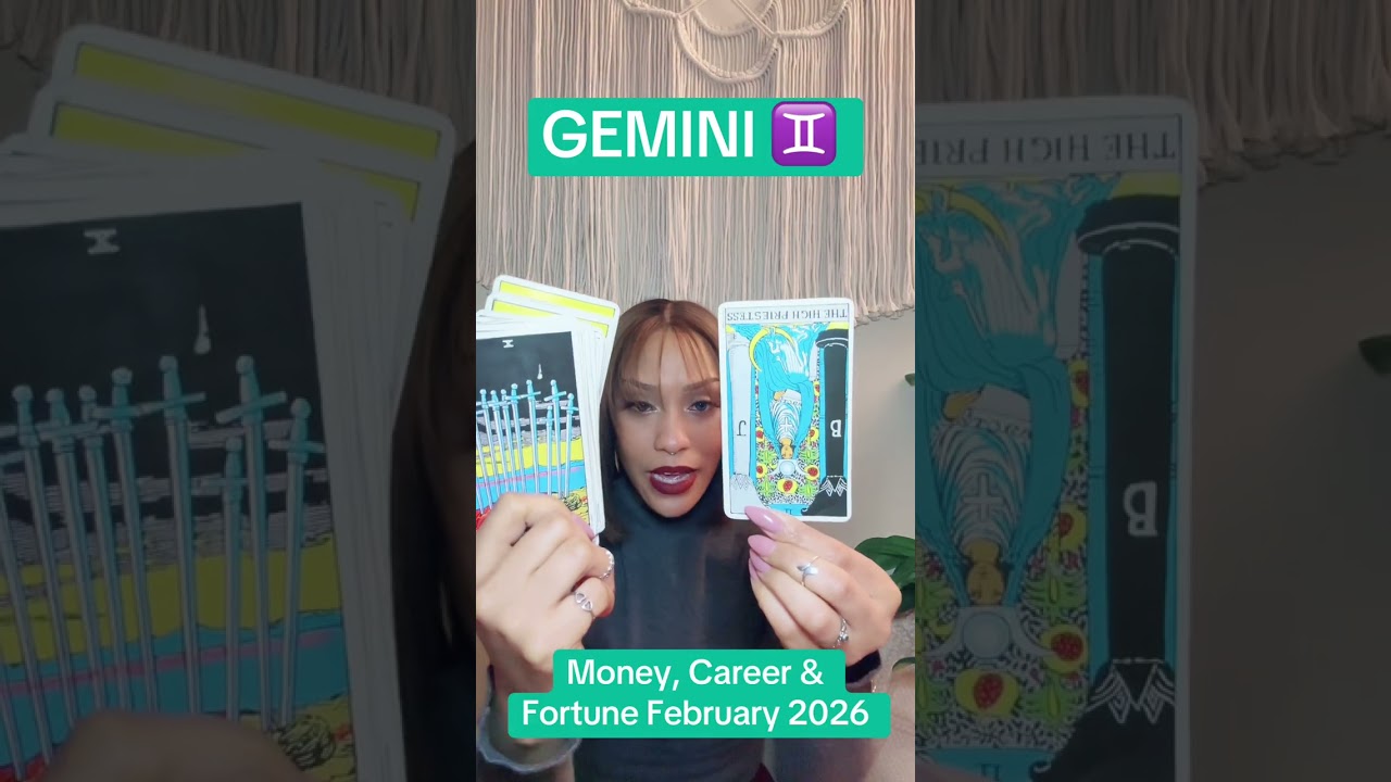 GEMINI TAROT READING | Money, Career, & Fortune February 2026 #tarot #tarotreading #gemini 