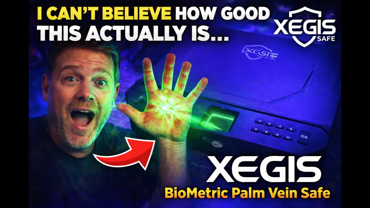 I Can't Believe How good This Actually Is... XEGIS Biometric Palm Vein Safe