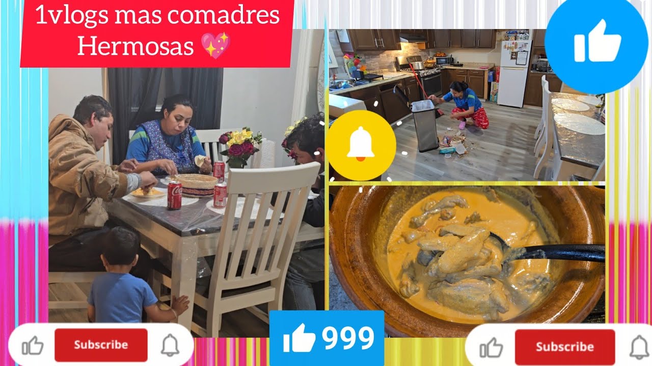 Limpia conmigo🧹/+Pollo en crema🍽🤤/+Aveces es difícil atender todo ala vez 🥲Pero aqui no nos rajamos🫡