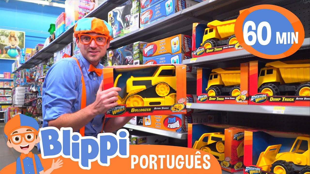 Aprendendo Cores com Brinquedos | +V&iacute;deos Educativos para Crian&ccedil;as | As Aventuras de Blippi