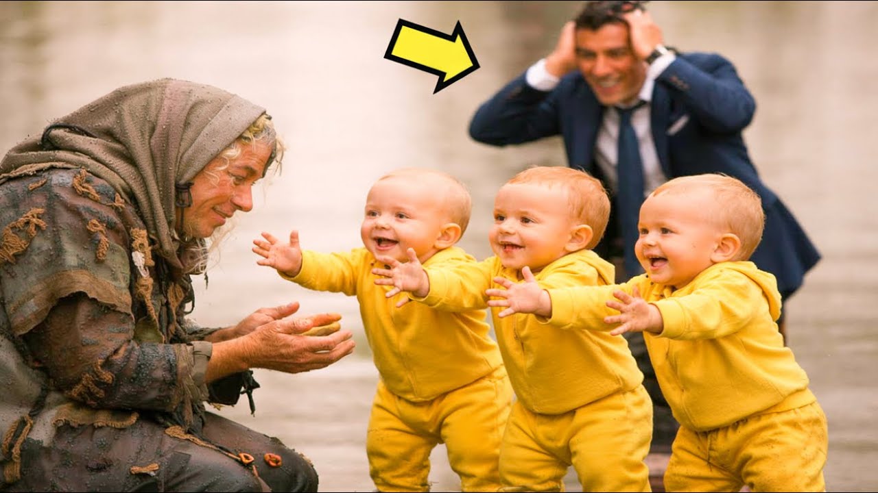 LES ENFANTS DU RICHE VEUF NE SOURIAIENT JAMAIS… JUSQU'À CE QUE LA MENDIANTE FASSE L'IMPENSABLE