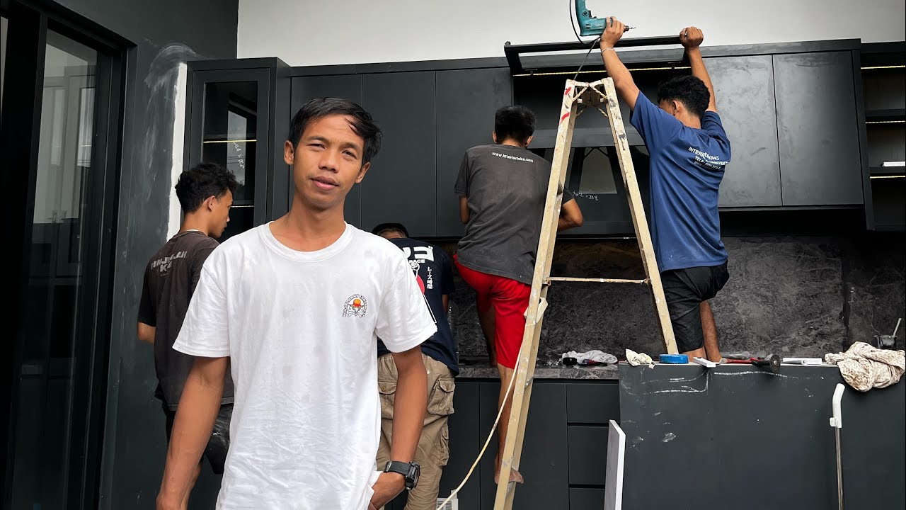 Bikin Dapur Tanpa Meja Beton. Hasil Gak Kalah Bagus! 