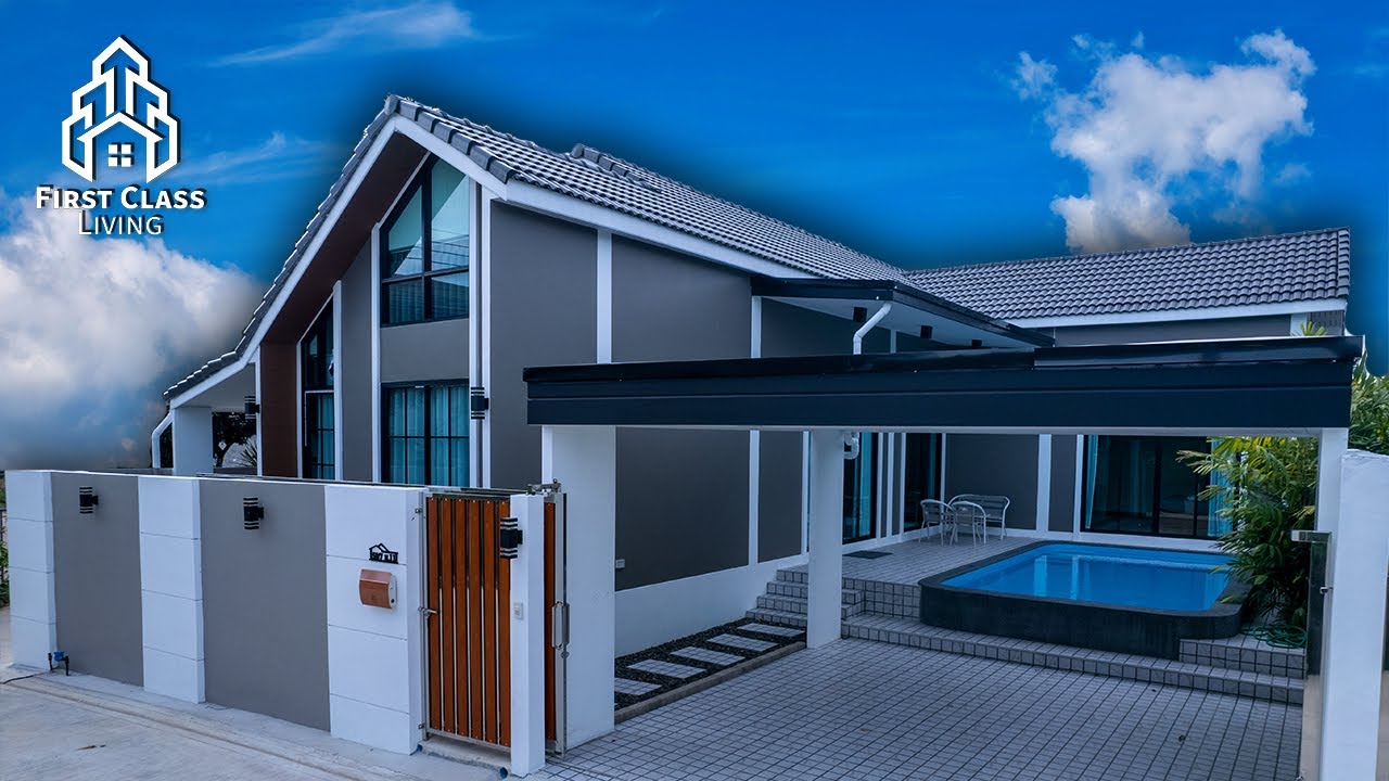 บ้านพัทยา​น่าอยู่ | 65 ตร.ว. | 3 นอน | 3 น้ำ | Fully Furnished | ใกล้ชายหาด | 5.5 ล.
