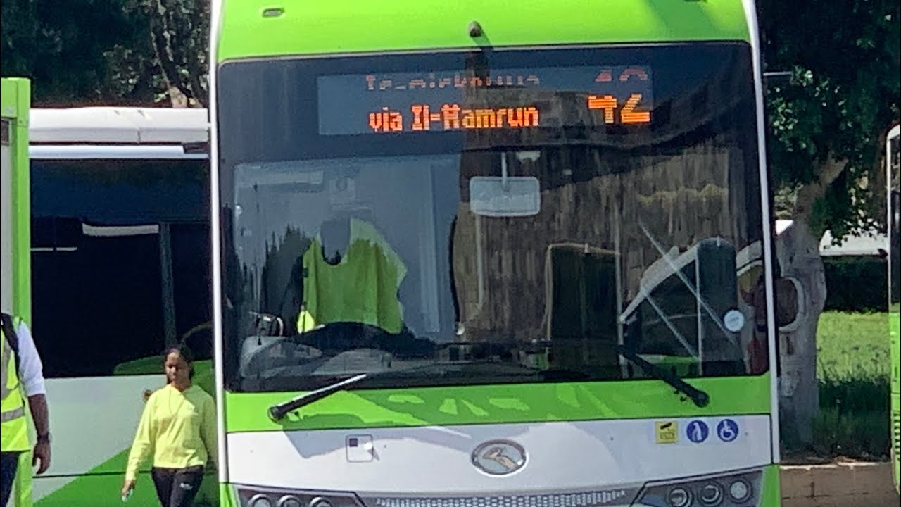 Malta Bus Route 42（Valletta B6-Cirkewwa Alight）8x speed 1st person pov