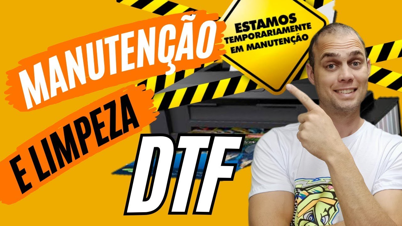 DTF - Manutenção (desentupimento de branco) L1800 e limpeza