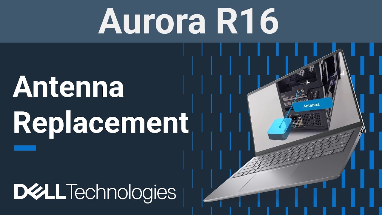 Alienware Aurora R16 | How to replace the antenna