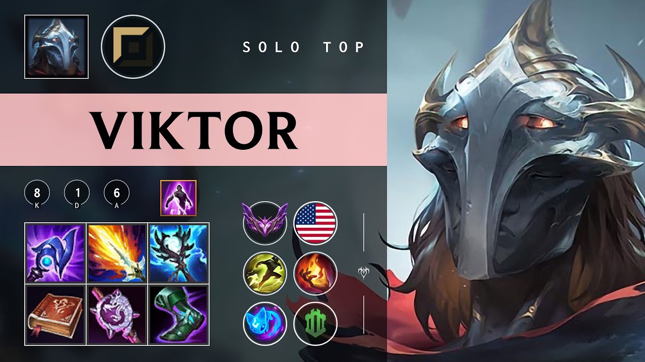 Viktor Top vs Urgot - NA Master Patch 26.02