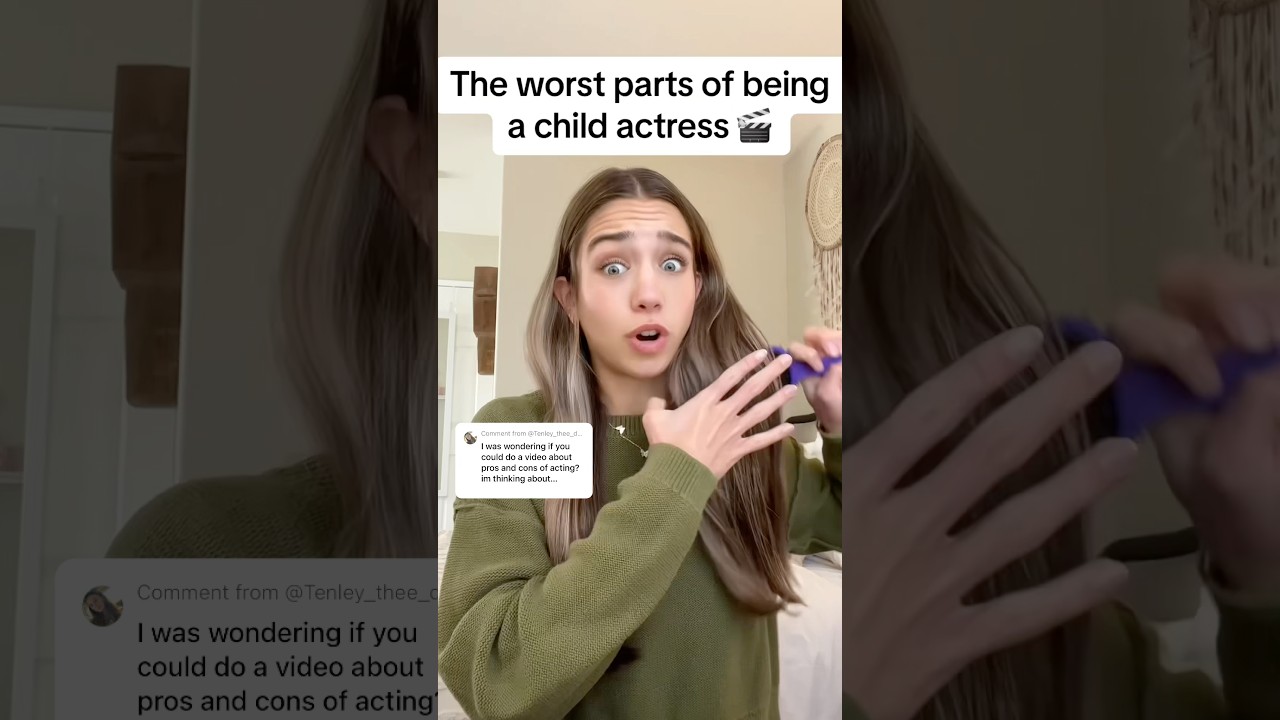 WORST parts of being a child actor!! 😱 #hollywood #secrets #childactor #storytime #acting #LA