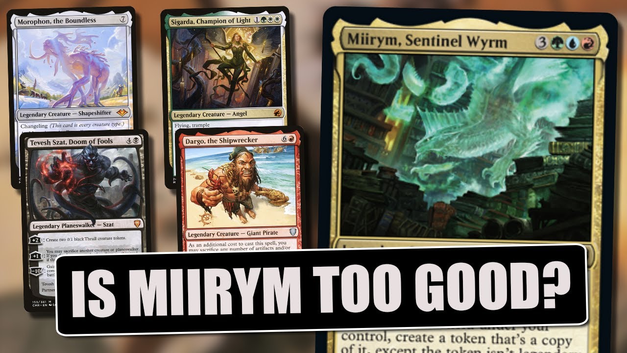 Miirym Sentinel Wurm Commander / EDH MTG Gameplay | tribalkai
