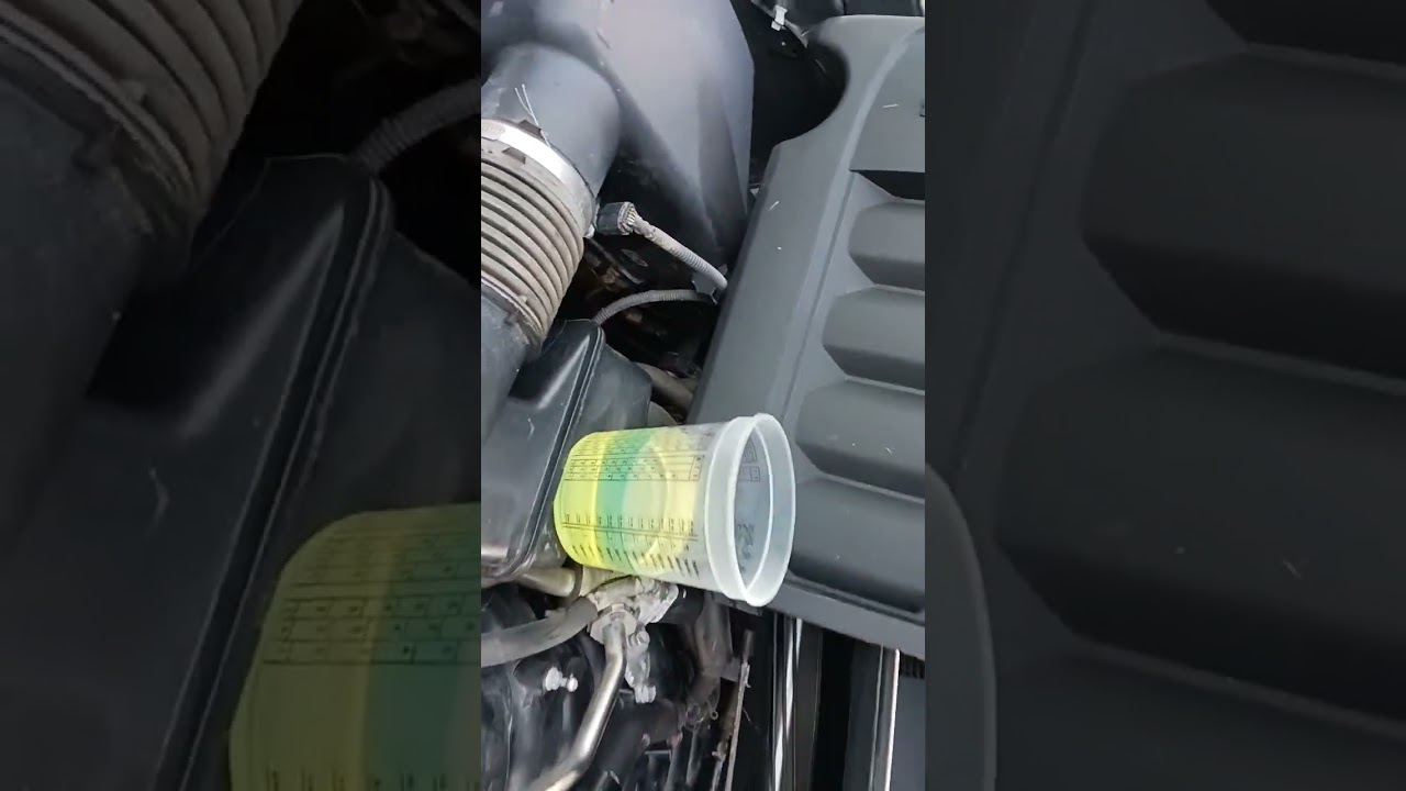 Using diesel fuel to flush engine -will it work ??