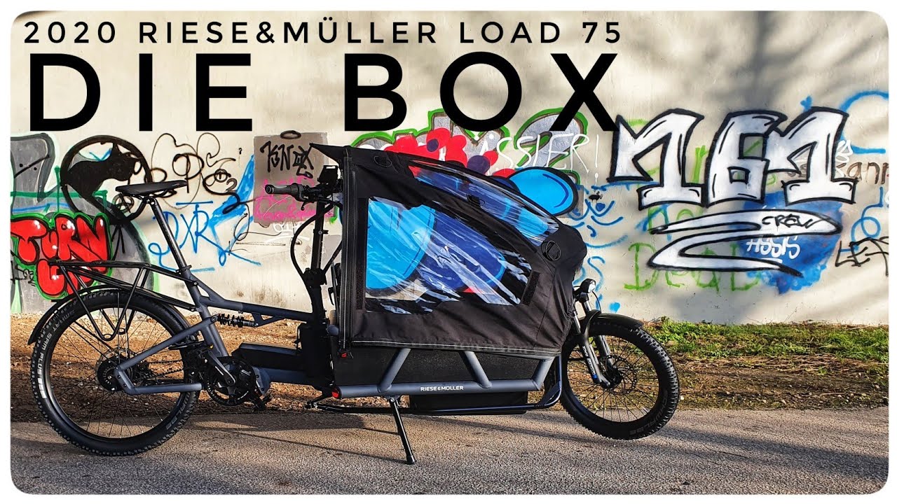 2020 Riese und Müller Load 75 Lastenrad Test - Ladefläche, Kindersitze und Zubehör