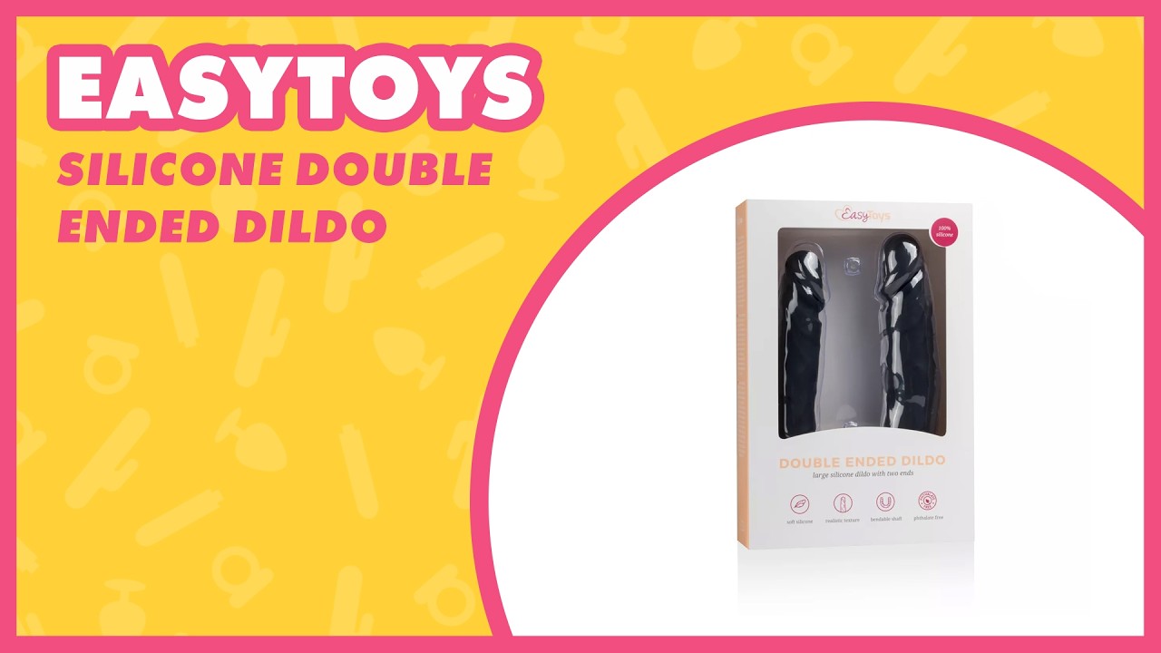 EasyToys Silicone Double-Ended Dildo | Flexible Lifelike Pleasure 💗 EasyToys