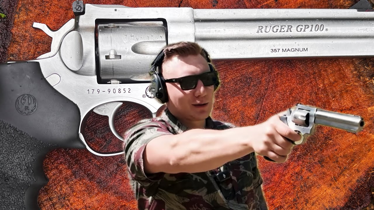 Idealny REWOLWER NA Trudne Czasy 🌎 RUGER GP100🔥