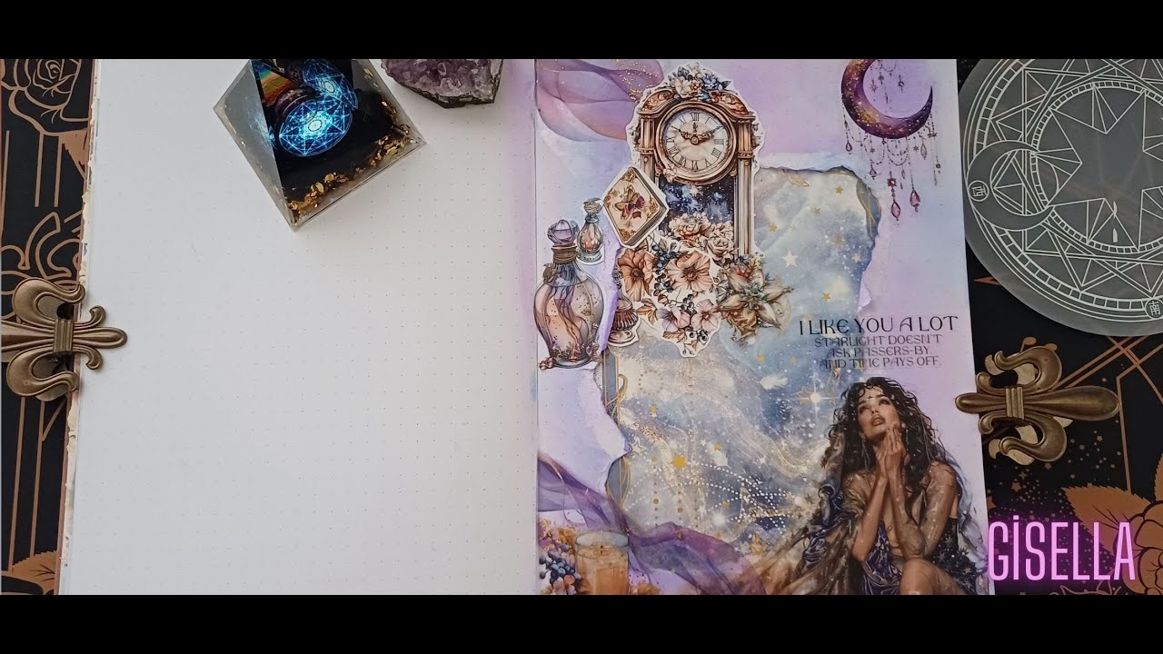 ASMR 🌙-  Astrologer Sticker ASMR 🌙 | Relaxing Paper Sounds & Calm Music