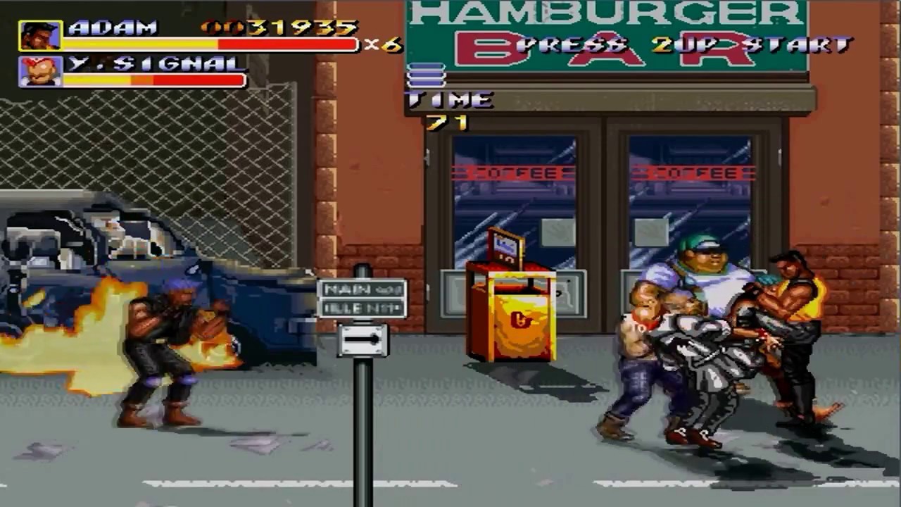 Streets of Rage Remake - SoRMaker Mods: Gangs of Fury playthrough