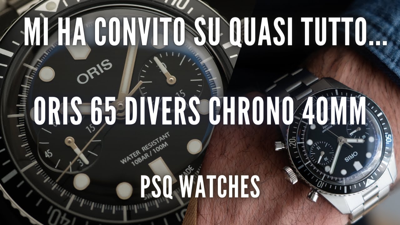 Oris 65 Divers Chronograph 40mm, mi ha convinto su QUASI tutto | PSQ Watches