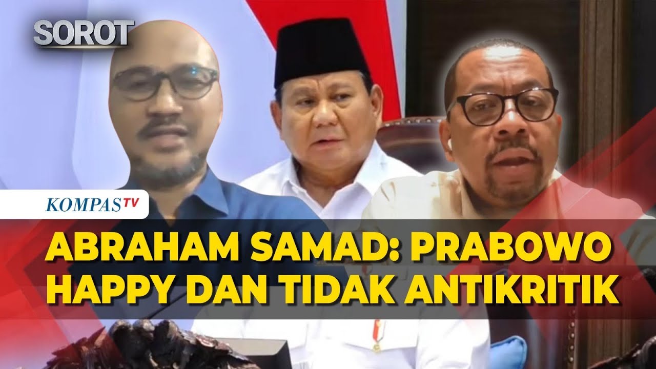 Abraham Samad Ungkap Prabowo Happy dan Tidak Antikritik saat Pertemuan di Kertanegara