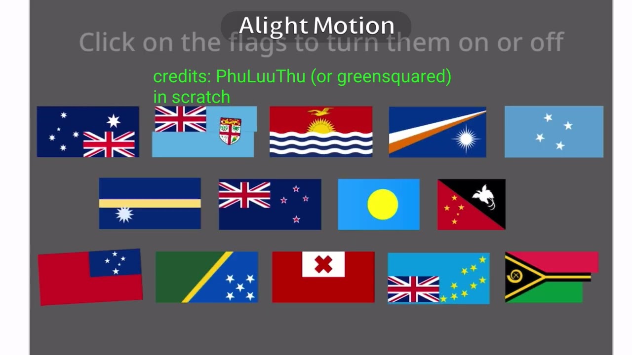 Flag Band Oceania: My Take