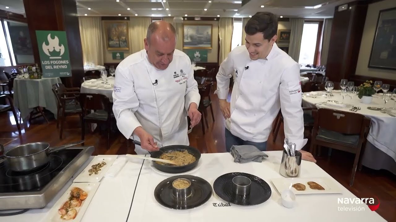 LOS FOGONES DEL REYNO Restaurante Túbal - 02/07/2024 - Tagliatelle de espárragos