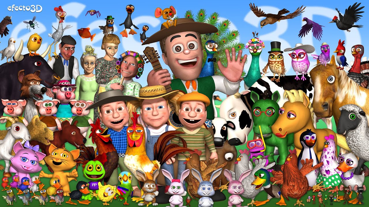 Todos los Personajes diseñados por 