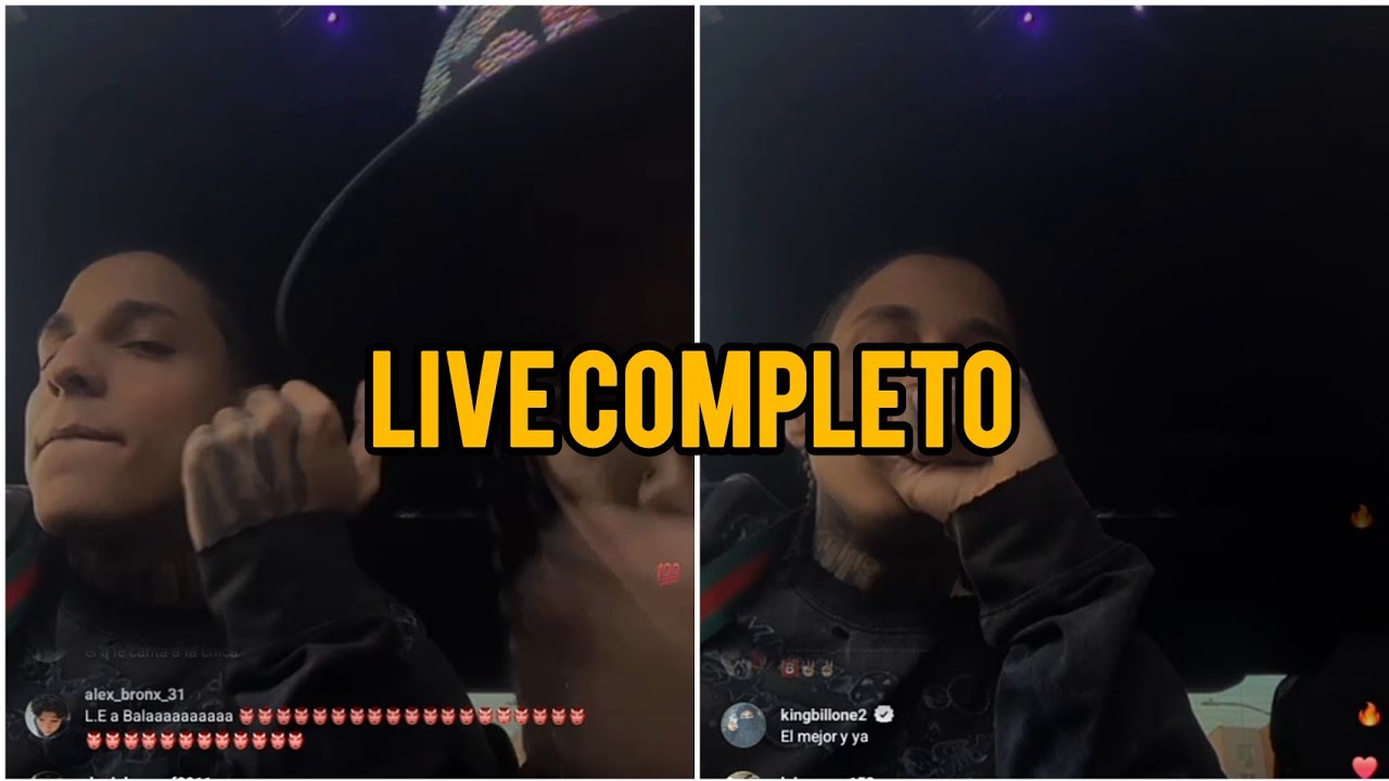 LIVE COMPLETO DE LAJA Y POPERULIN