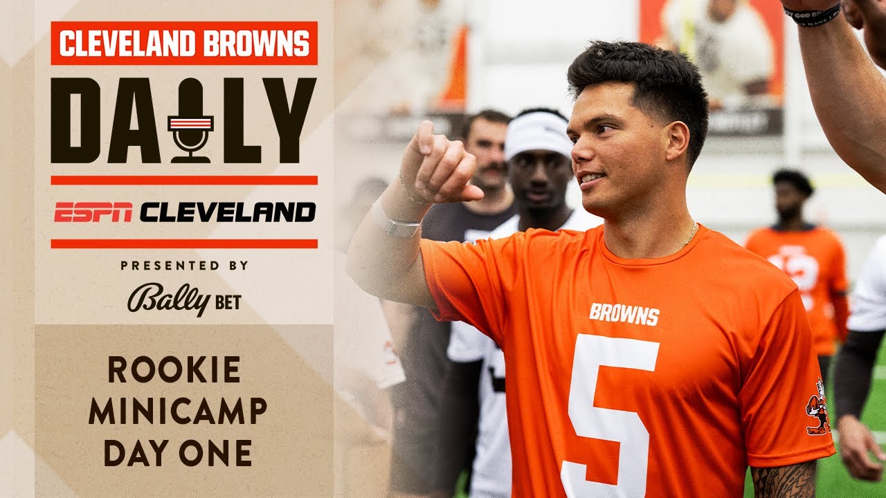 Rookie Minicamp Day One | Cleveland Browns Daily