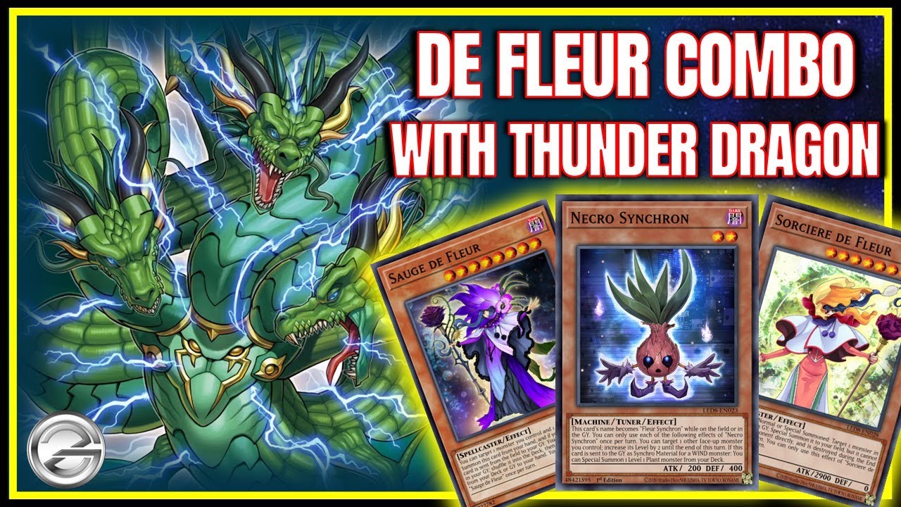 Thunder Dragon Meets de Fleur! Full Combo Build with Powerful Synchro Setup!