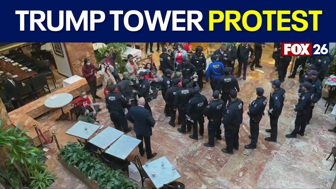 LIVE: Trump Tower protests in NYC