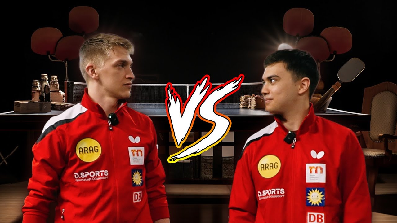HINDERNIS TISCHTENNIS CHALLENGE - Anton Källberg vs Kay Stumper!