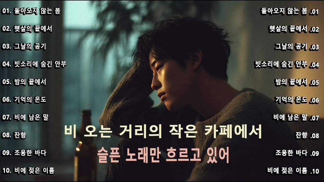 [K-POP] 🌙 달빛 비추는 한강 – 밤 감성 발라드 명곡 14곡｜이별 K-pop Playlist