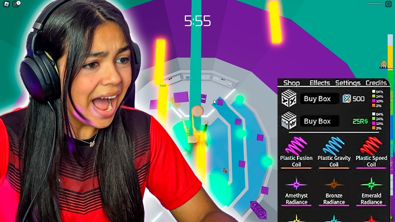 SE CAIR OU MORRER COMPRA UM ITEM ALEATÓRIO NA LOJINHA! *Roblox Tower Of Hell