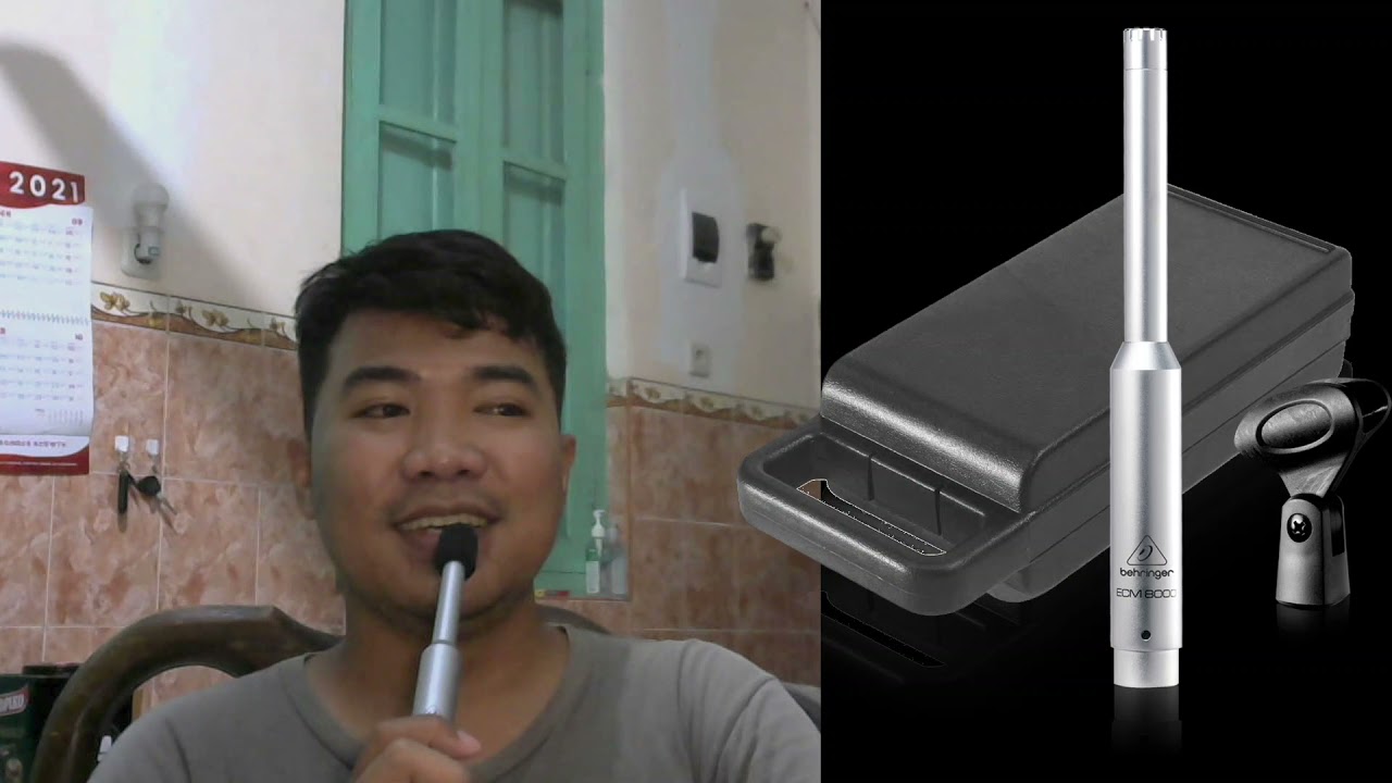 Test Mic RTA Behringer ECM8000 untuk Podcast