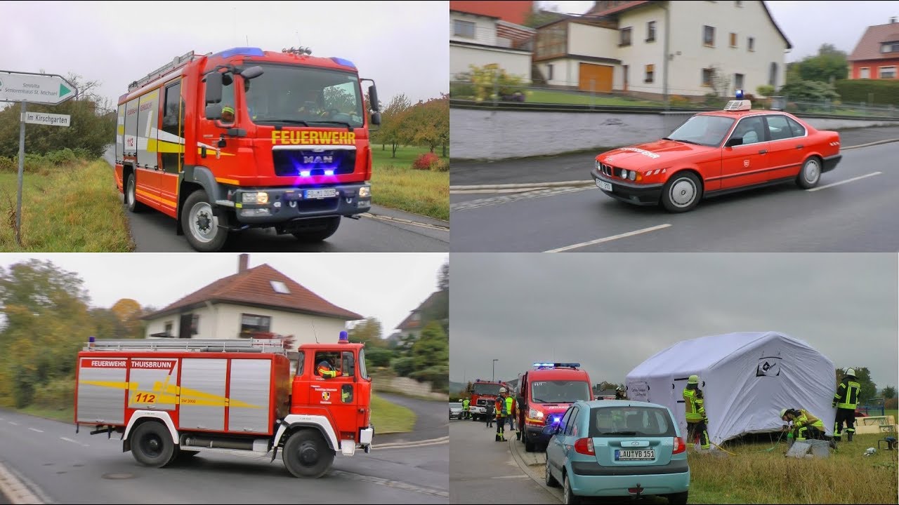 Großübung in Gräfenberg 22.10.16