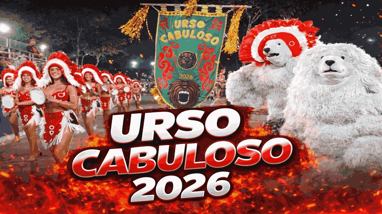 Urso Cabuloso 2026 | Desfile Oficial | Carnaval Tradição de João Pessoa