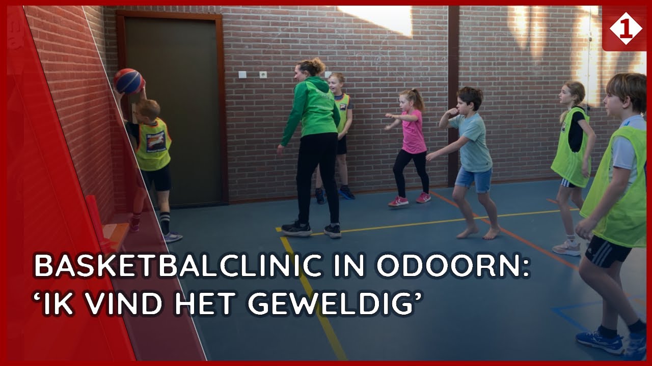EBV Mustangs geeft basketbalclinics in Borger-Odoorn