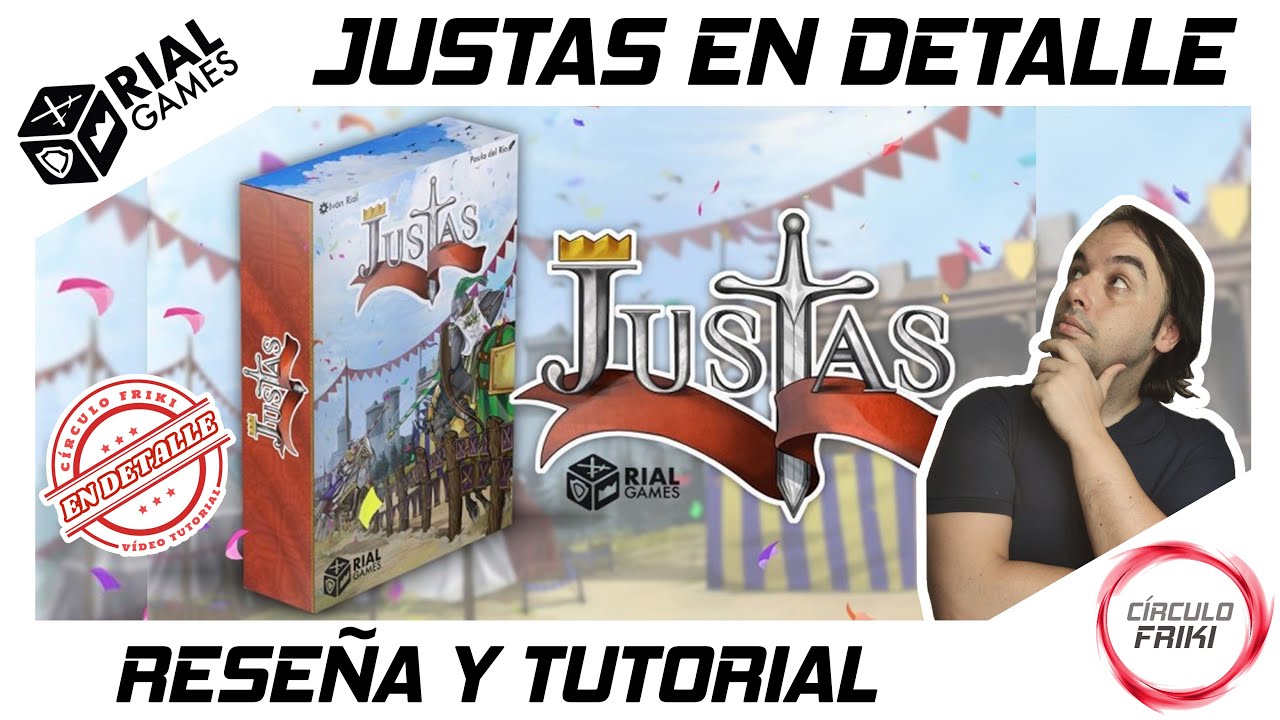 ⭕ JUSTAS ⚔️ Presentación y Cómo se juega / Tutorial ⚔️ Rial Games - Juego de mesa - Verkami
