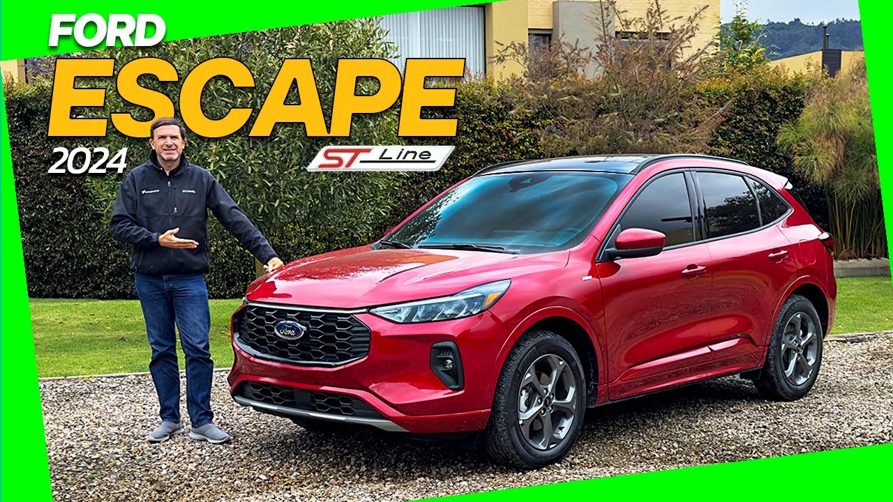 FORD ESCAPE 2024 ST Line Híbrida - Excelente Ahorro de Combustible