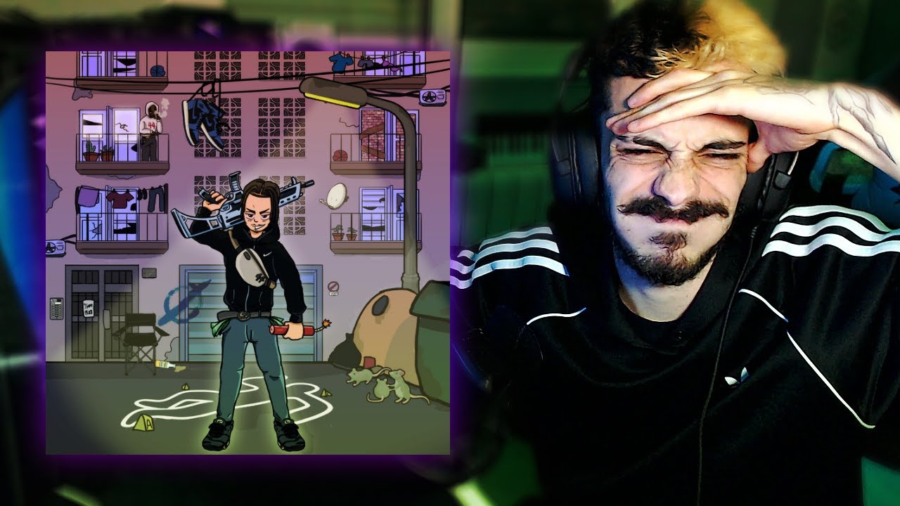 [REACCIÓN] Skinny Flex - MERCENARIO (Official Video) #spanishdrill