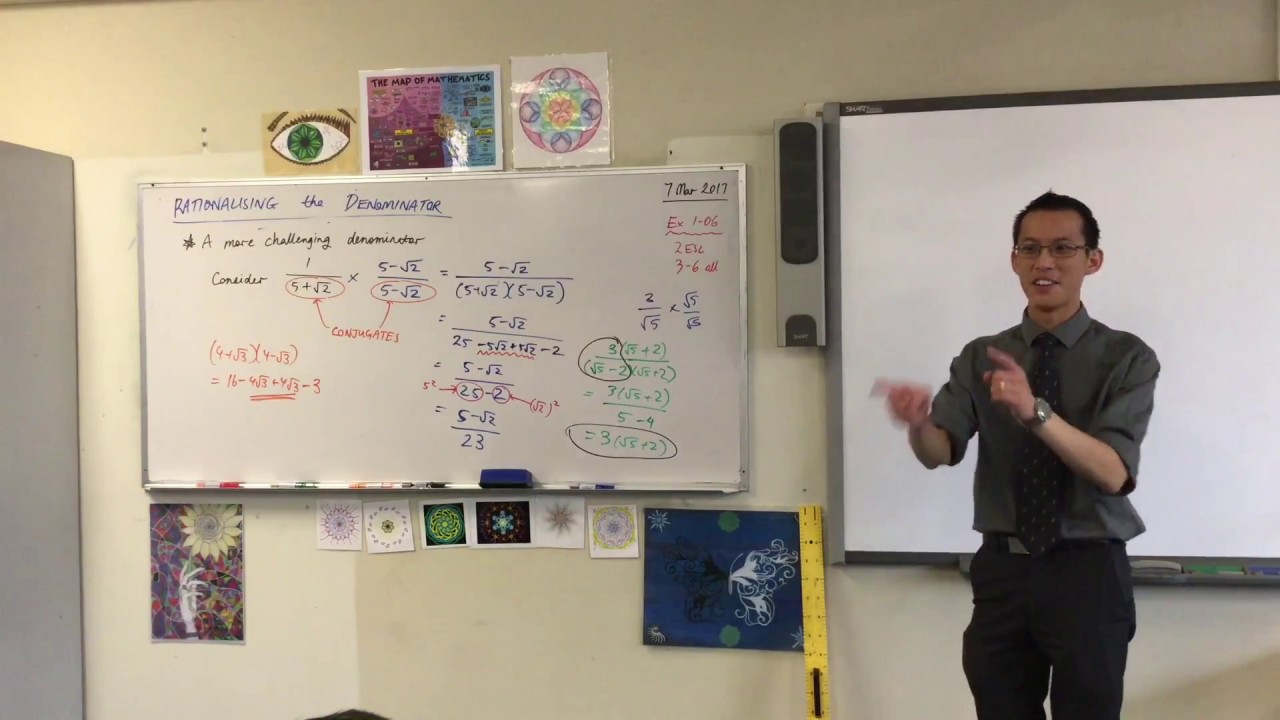 Rationalising Binomial Denominators