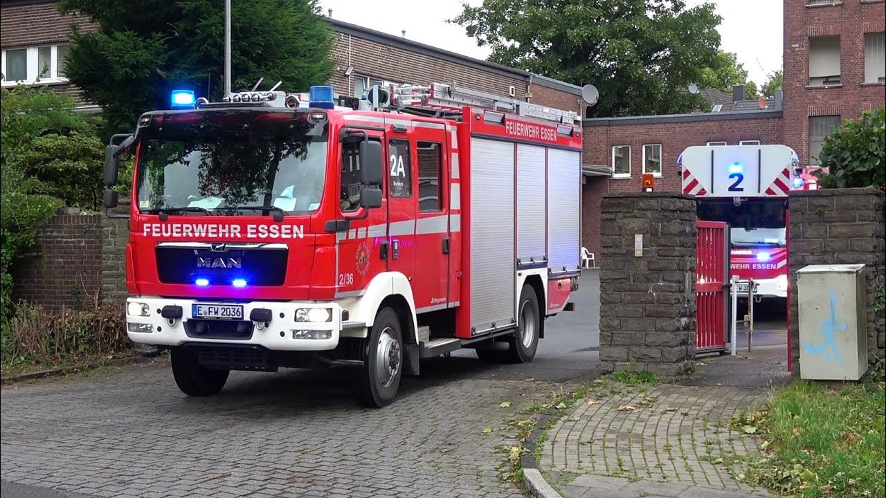 Löschzug Berufsfeuerwehr Essen FW2 Borbeck