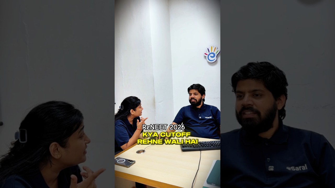 Re-NEET 2026 Expected CUT-OFF 😱 Shocking Reaction 💀#shorts #esaral #neet2026 #neet #aiims #yt