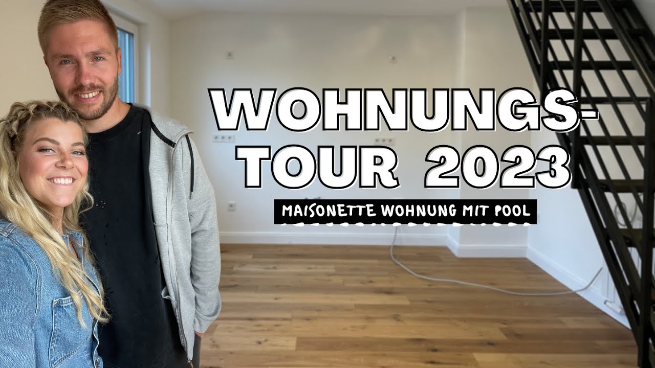 LEERE WOHNUNGSTOUR mit POOL: Unsere neue gemeinsame Wohnung | Kleinstadtcoco
